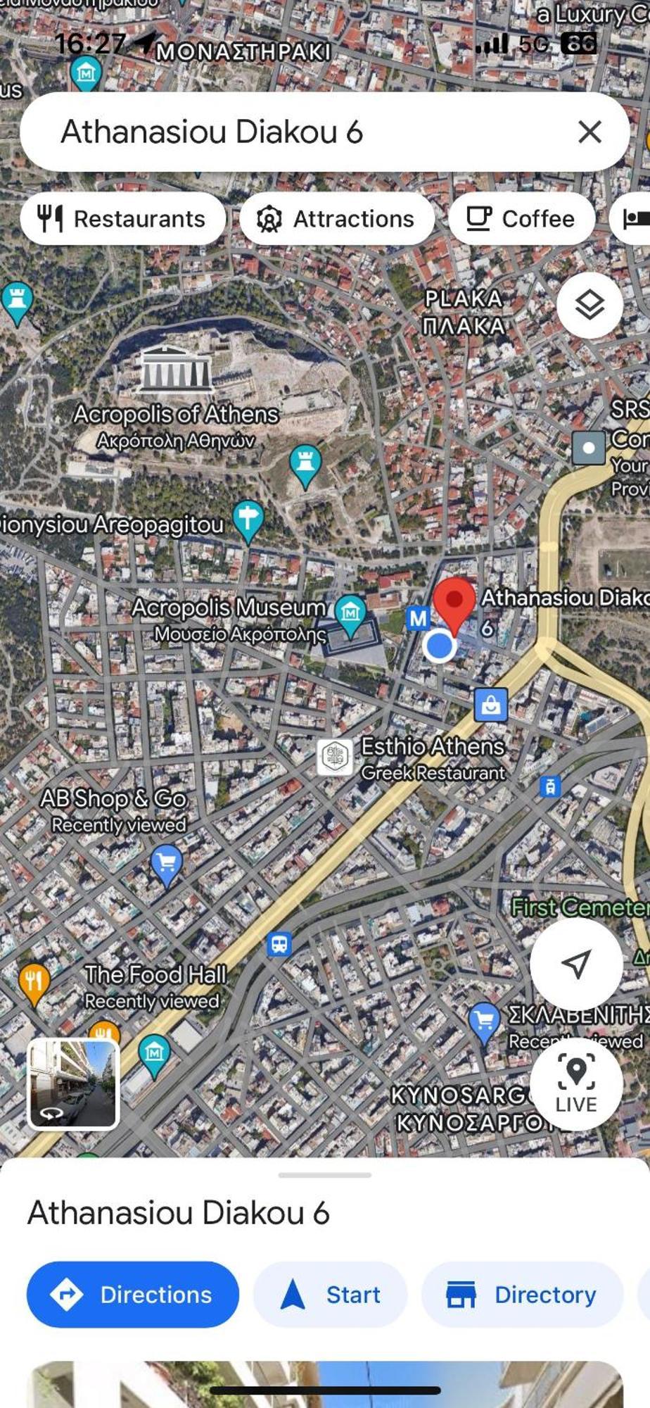Elegant Apt 50Meters Close Acropolis Atenas Exterior foto